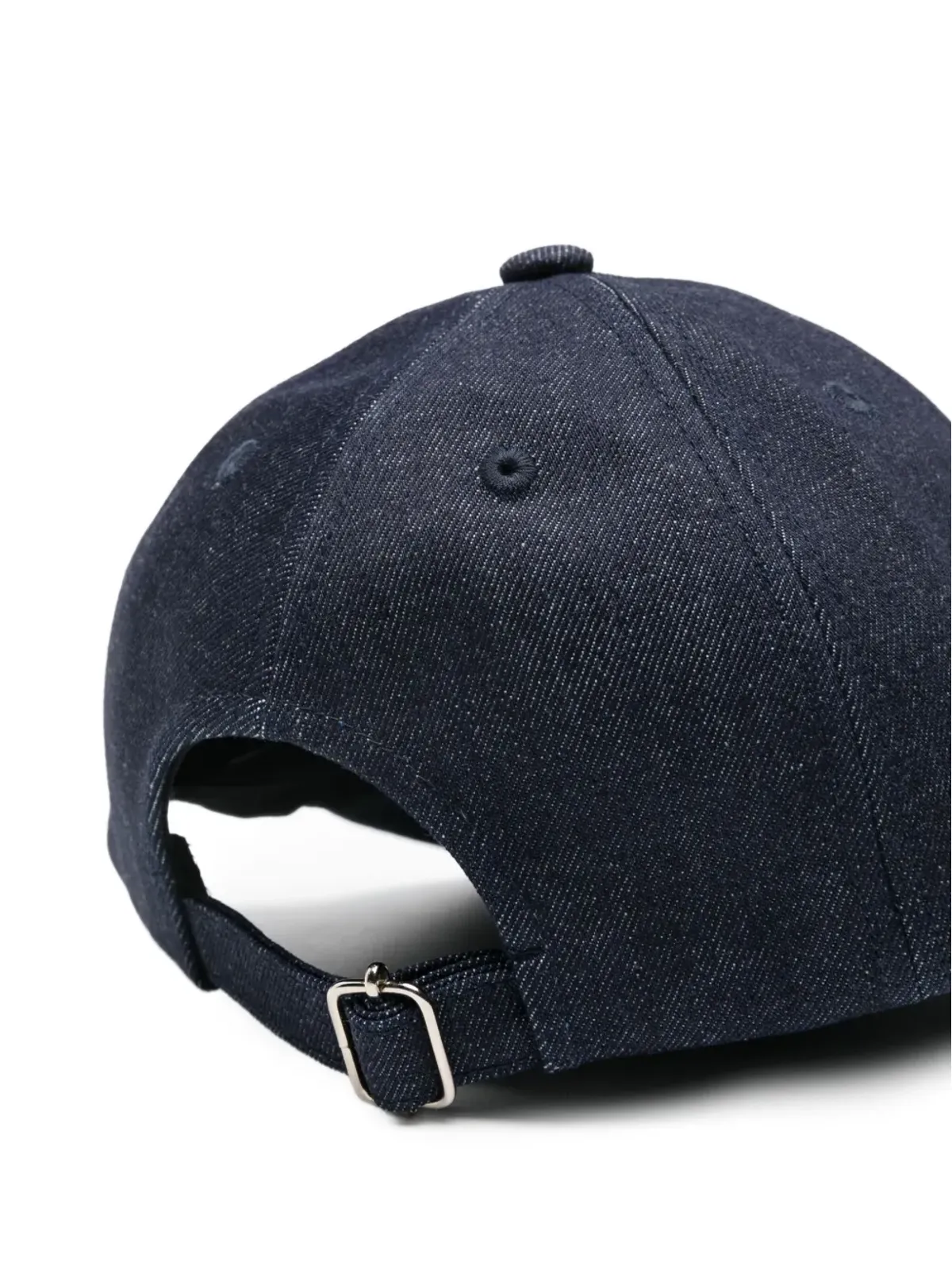 A.P.C. ロゴ刺繍デニムキャップ - 画像3