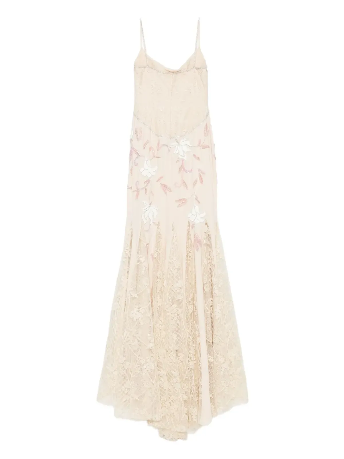 GEORGES HOBEIKA ビーズ入りレースドレス - 画像2