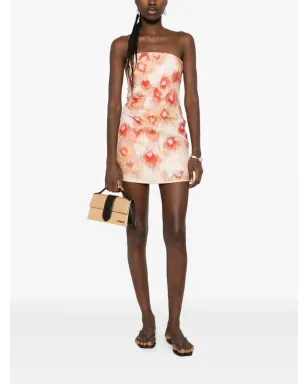 SIR. Fiorella フローラルプリント ストラップレス ミニドレス - サムネイル2