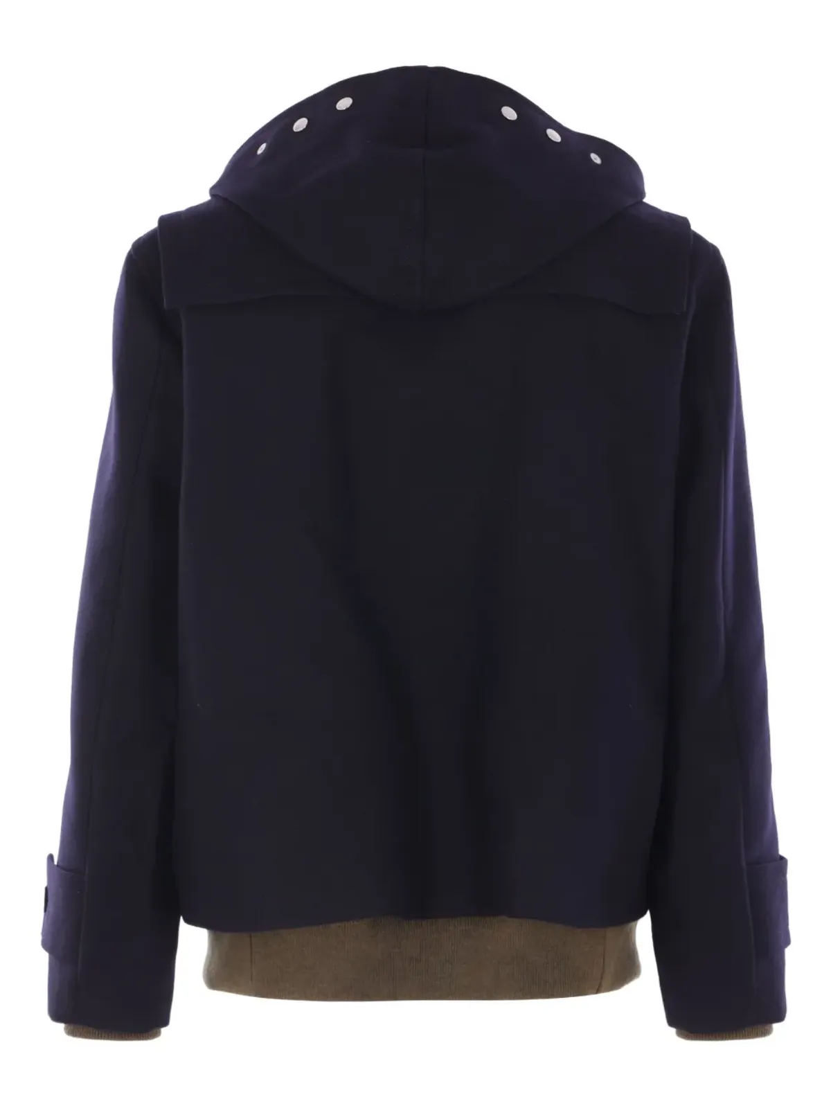 sacai フード付きトグル留めコート - 画像2