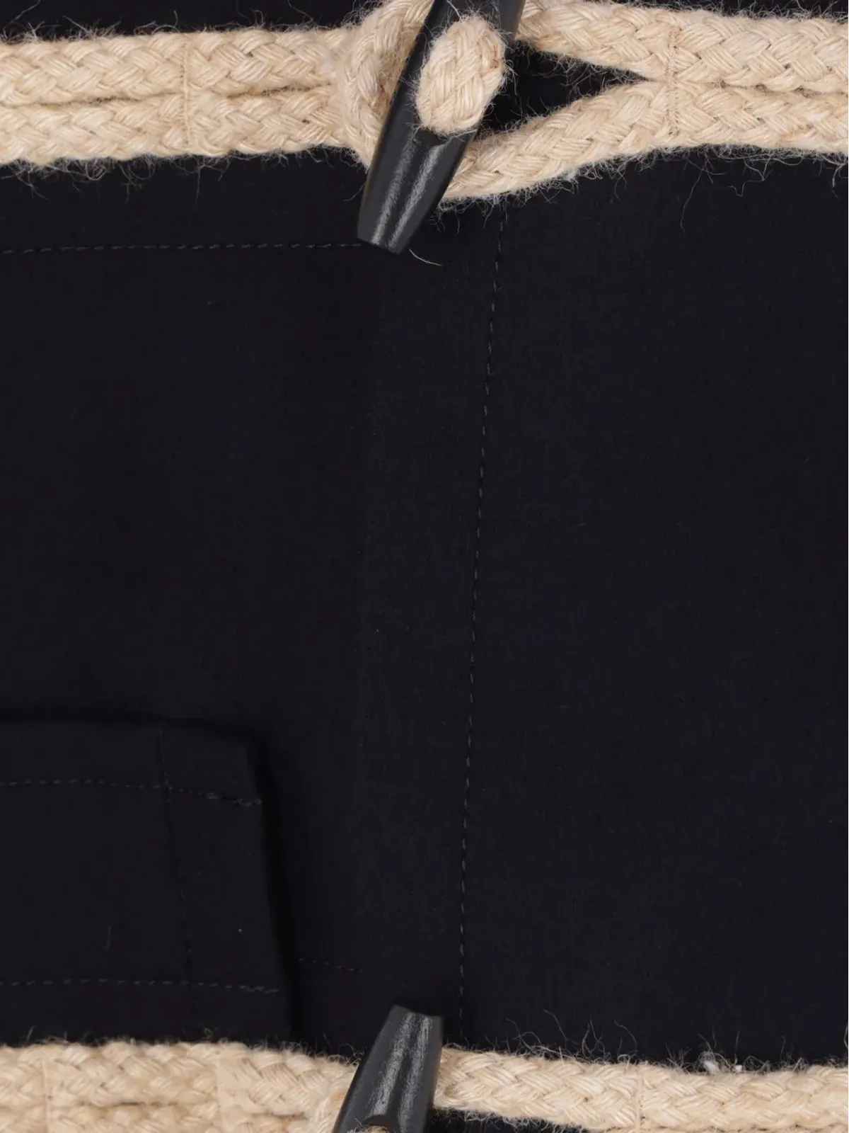 sacai フード付きトグル留めコート - 画像4