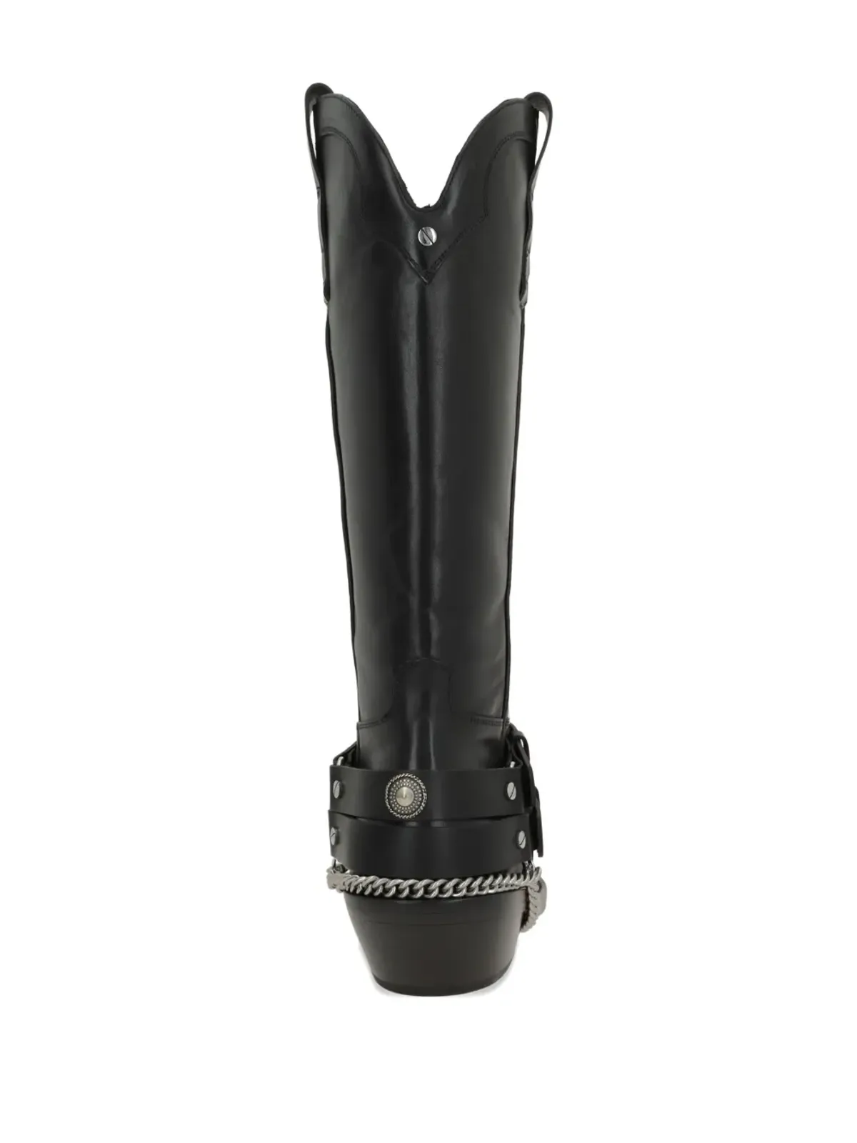 Ann Demeulemeester レザー ブーツ - ブラック - 画像3