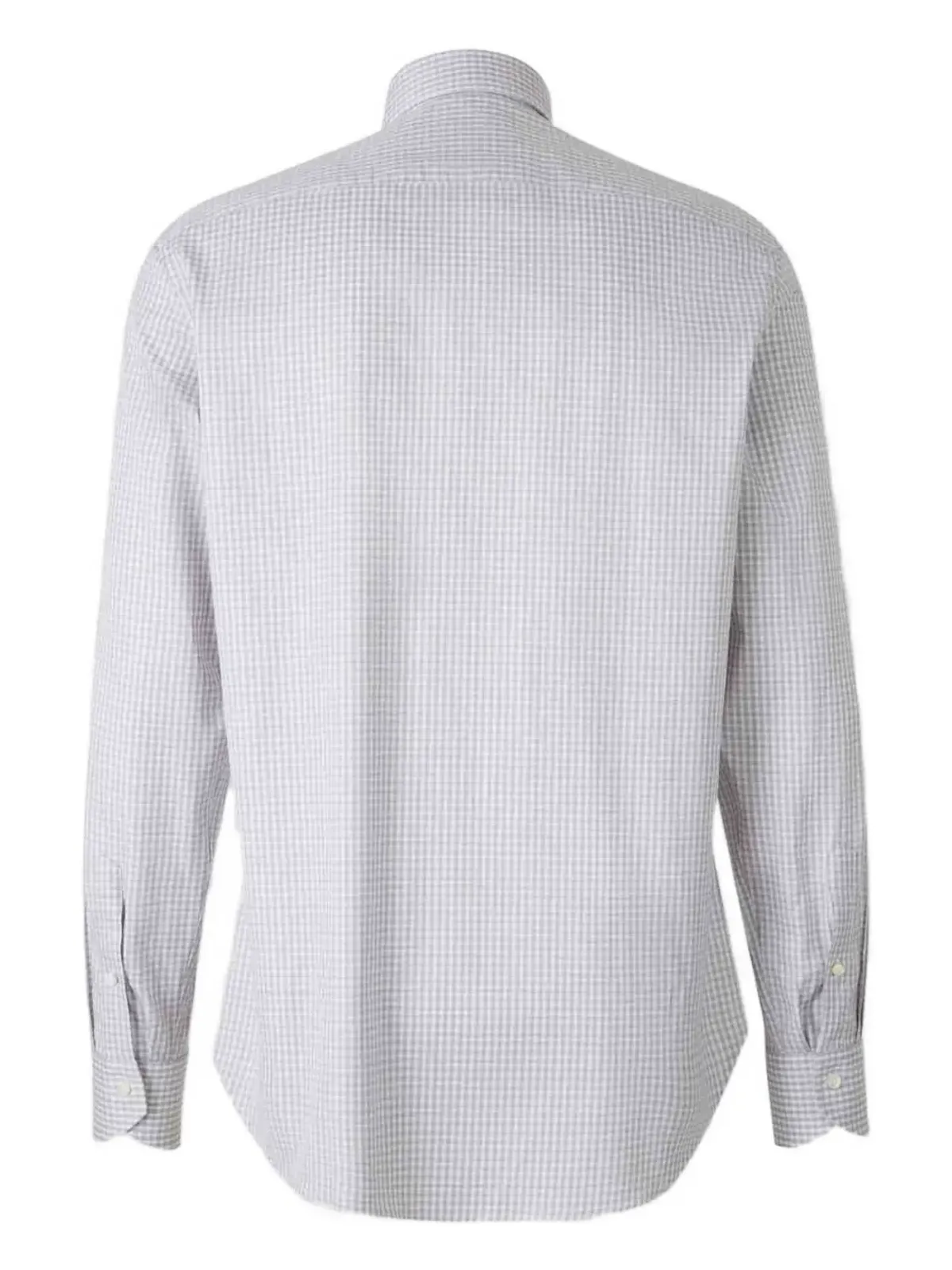Canali チェック柄長袖シャツ - 画像2