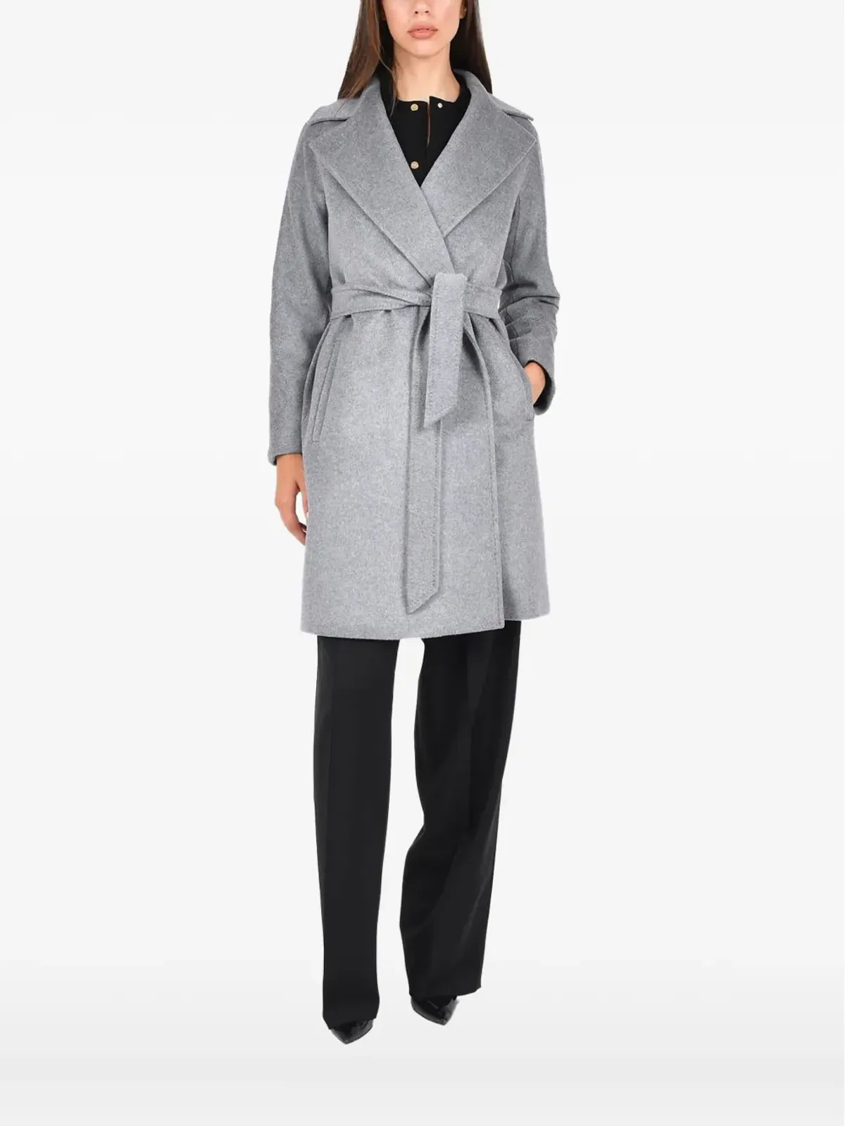 Max Mara アジャッチョ ベルト付きコート - 画像1