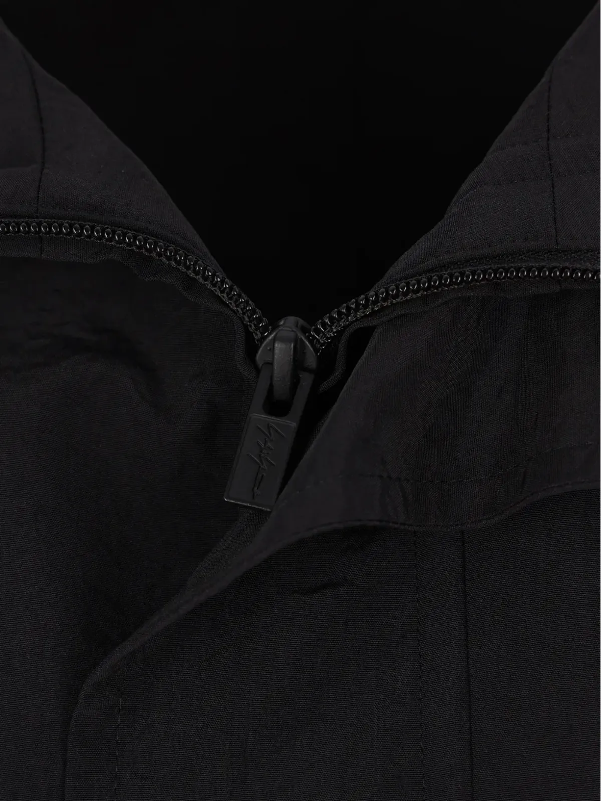 Yohji Yamamoto フード付きジップコート - 画像3