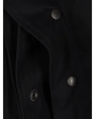Yohji Yamamoto レザー襟付きコート - サムネイル4