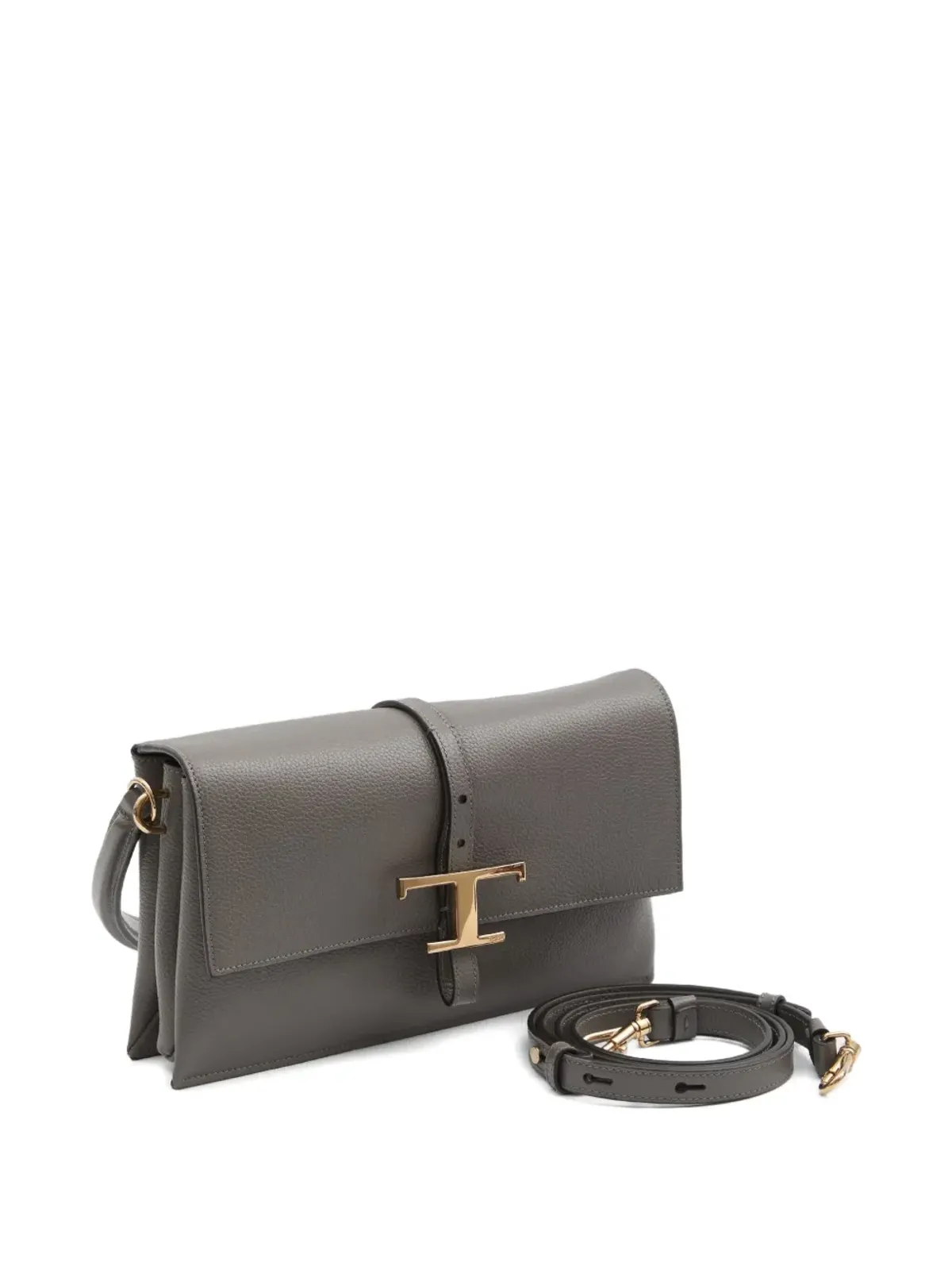 Tod's T Timeless フラップショルダーバッグ - グレー - 画像2