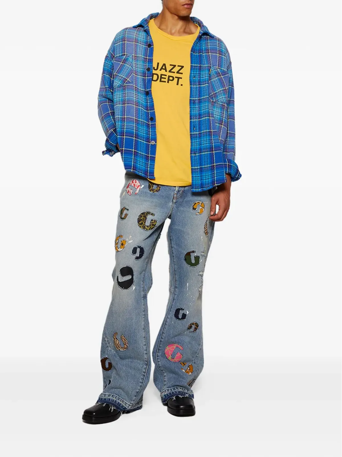 GALLERY DEPT. G TIME LA FLARE コットンジーンズ - 画像2