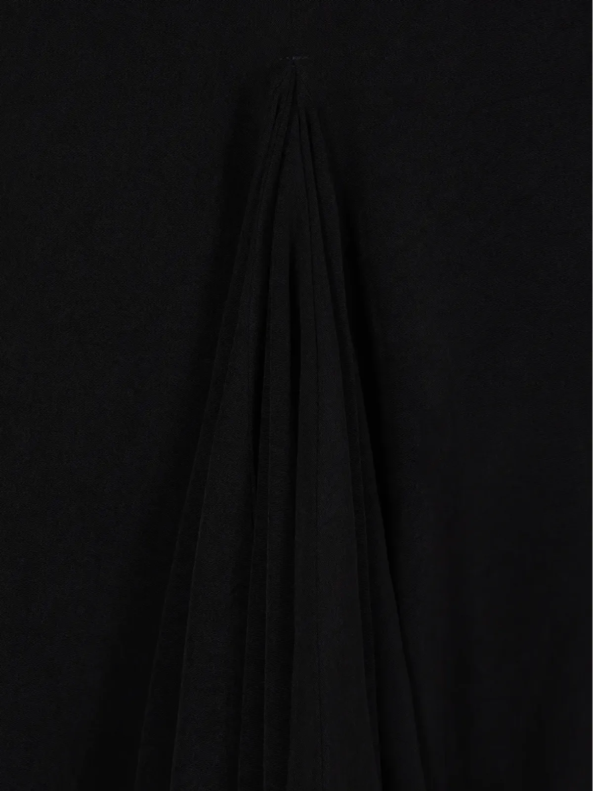 Yohji Yamamoto アシンメトリーヘムドレス - 画像3