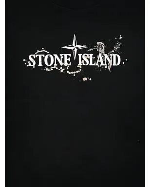 Stone Island Junior クルーネック ロゴプリント Tシャツ - サムネイル2
