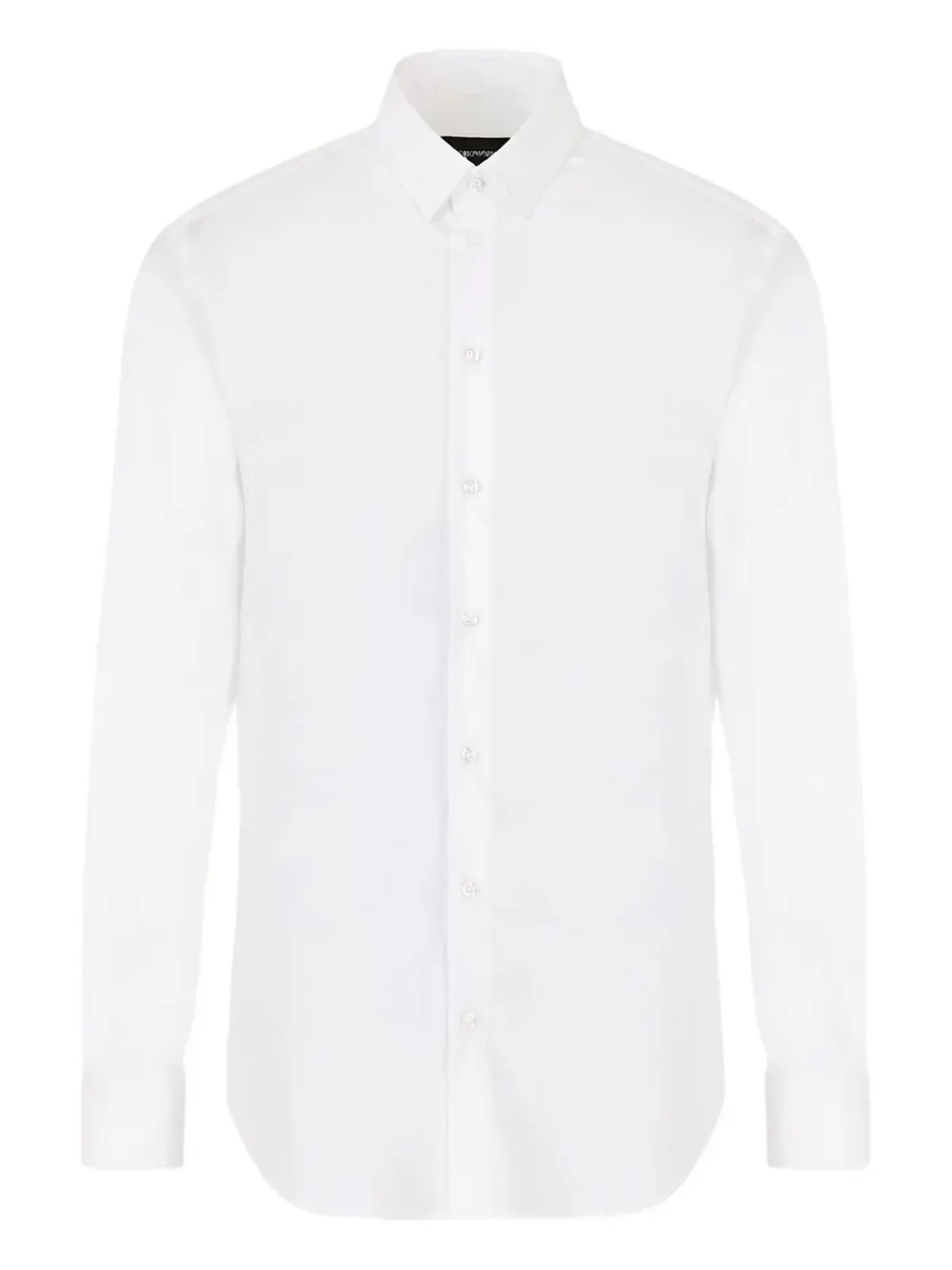 Emporio Armani 長袖ボタンダウンシャツ - White - 画像1