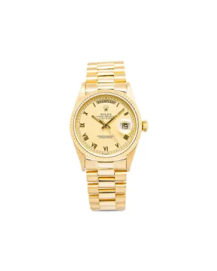 Rolex ゴールド デイデイト フルーテッド - サムネイル1