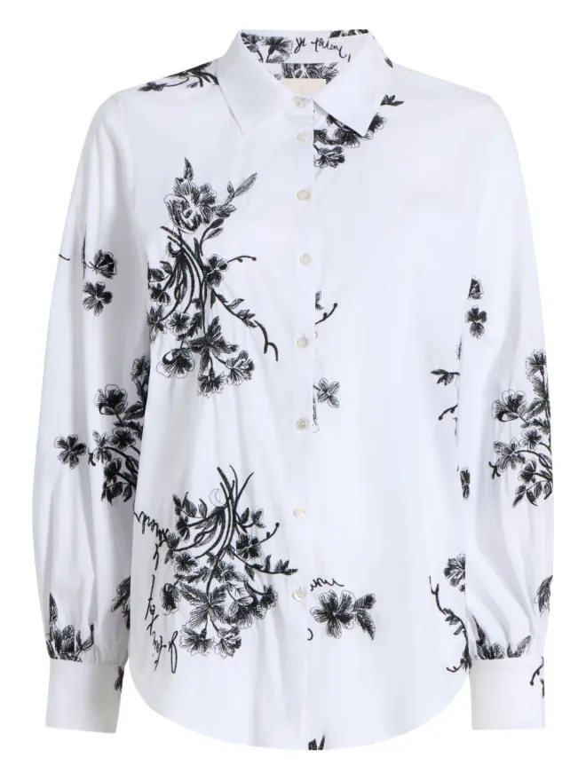 Cinq a Sept Cinq A Sept 花柄プリント バルーンスリーブ トップの商品画像