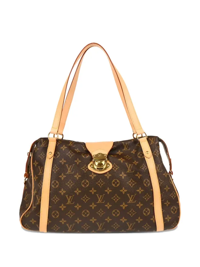 Louis Vuitton Pre-Owned Louis Vuitton ビンテージ 2011 Stresa GM ショルダーバッグ ブラウンの商品画像