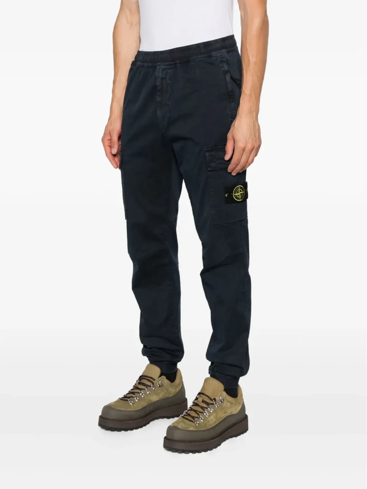 Stone Island エラスティックカフカーゴパンツ - 画像3