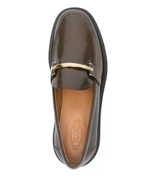 Tod's 35mmバー・ディテール ローファー ブラウン - サムネイル4