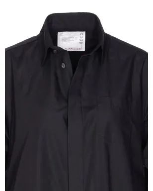sacai ボタンダウンミニシャツドレス - サムネイル4
