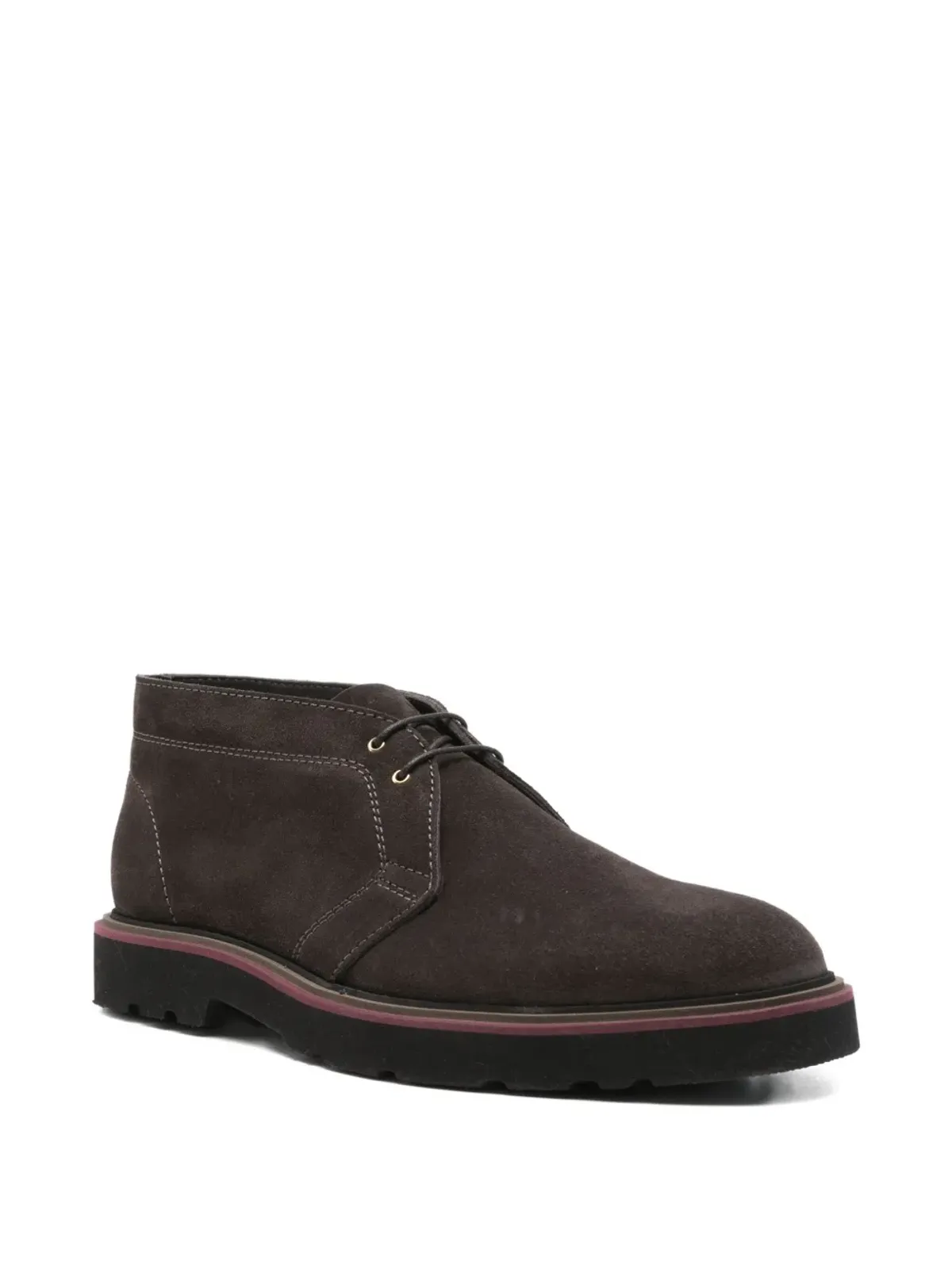Paul Smith スエード レースアップ ブーツ - 画像2