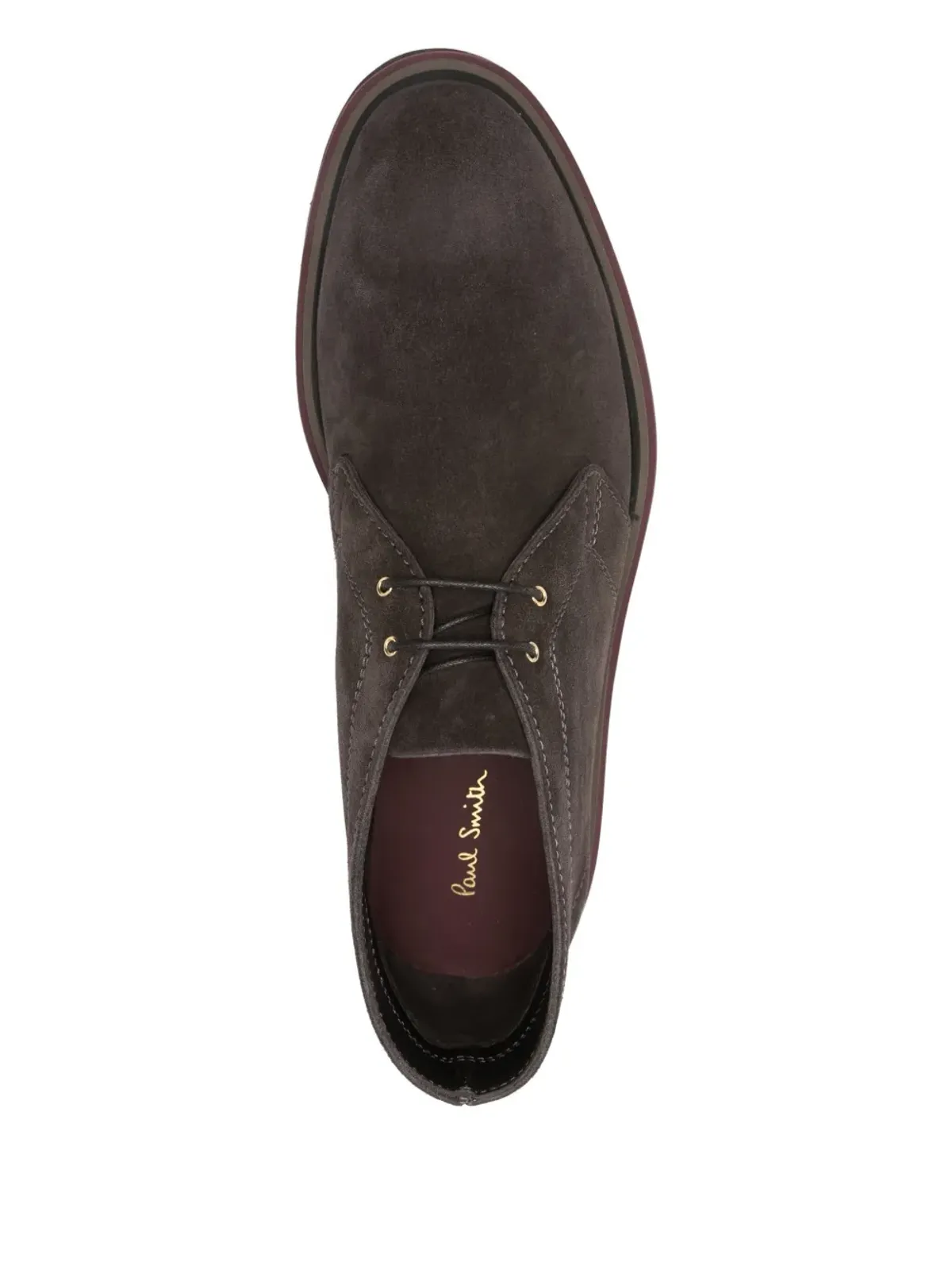 Paul Smith スエード レースアップ ブーツ - 画像4