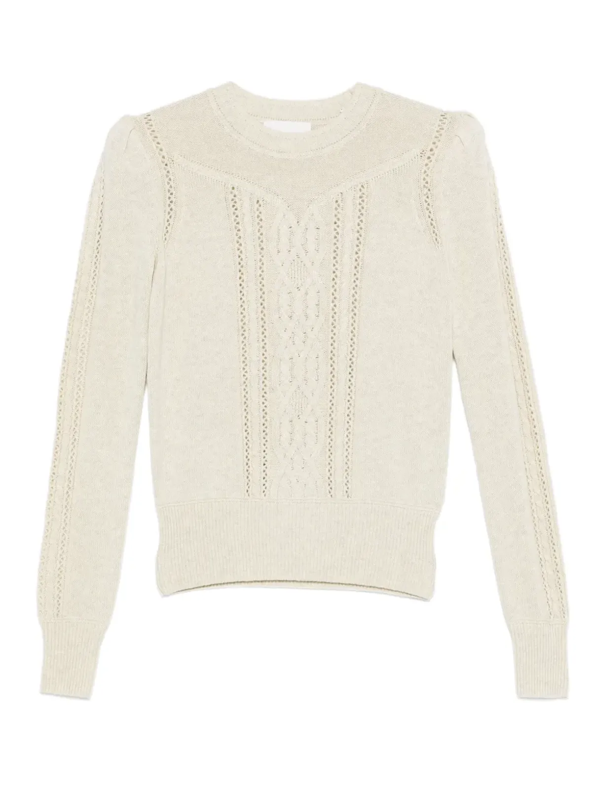 MARANT ÉTOILE ケリア ケーブルニット アイレットディテール セーター - 画像1