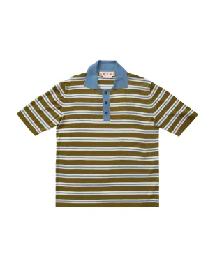 Marni ストライプポロシャツ - サムネイル1