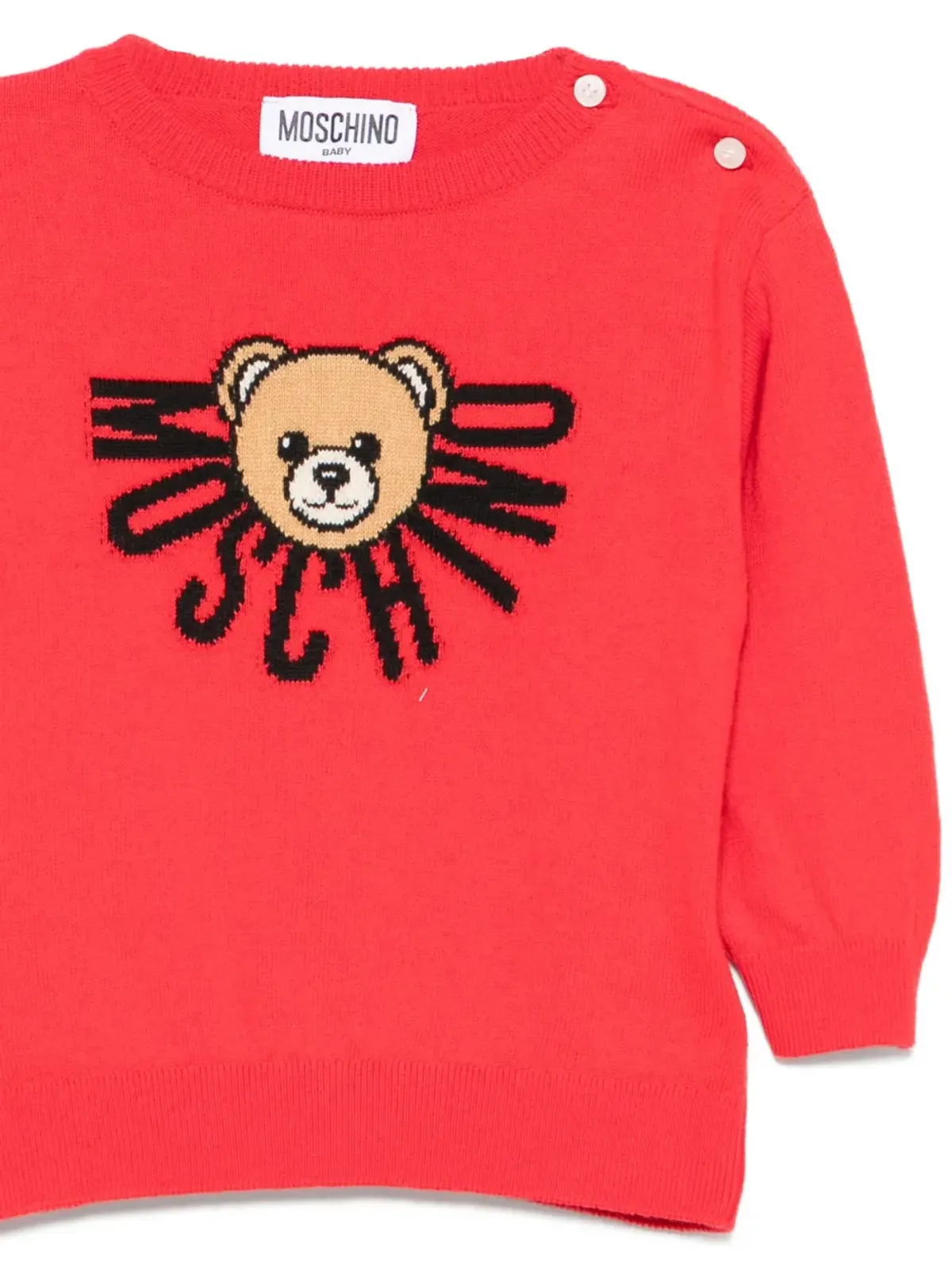 Moschino Kids テディロゴ ジャンパー - 画像3