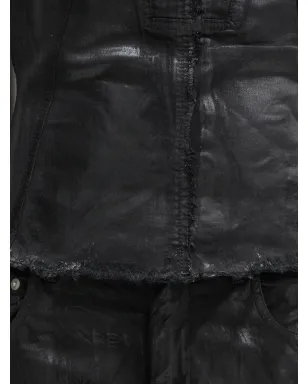 Rick Owens DRKSHDW ストラップレス・フリンジヘム ベスト - ブラック - サムネイル5
