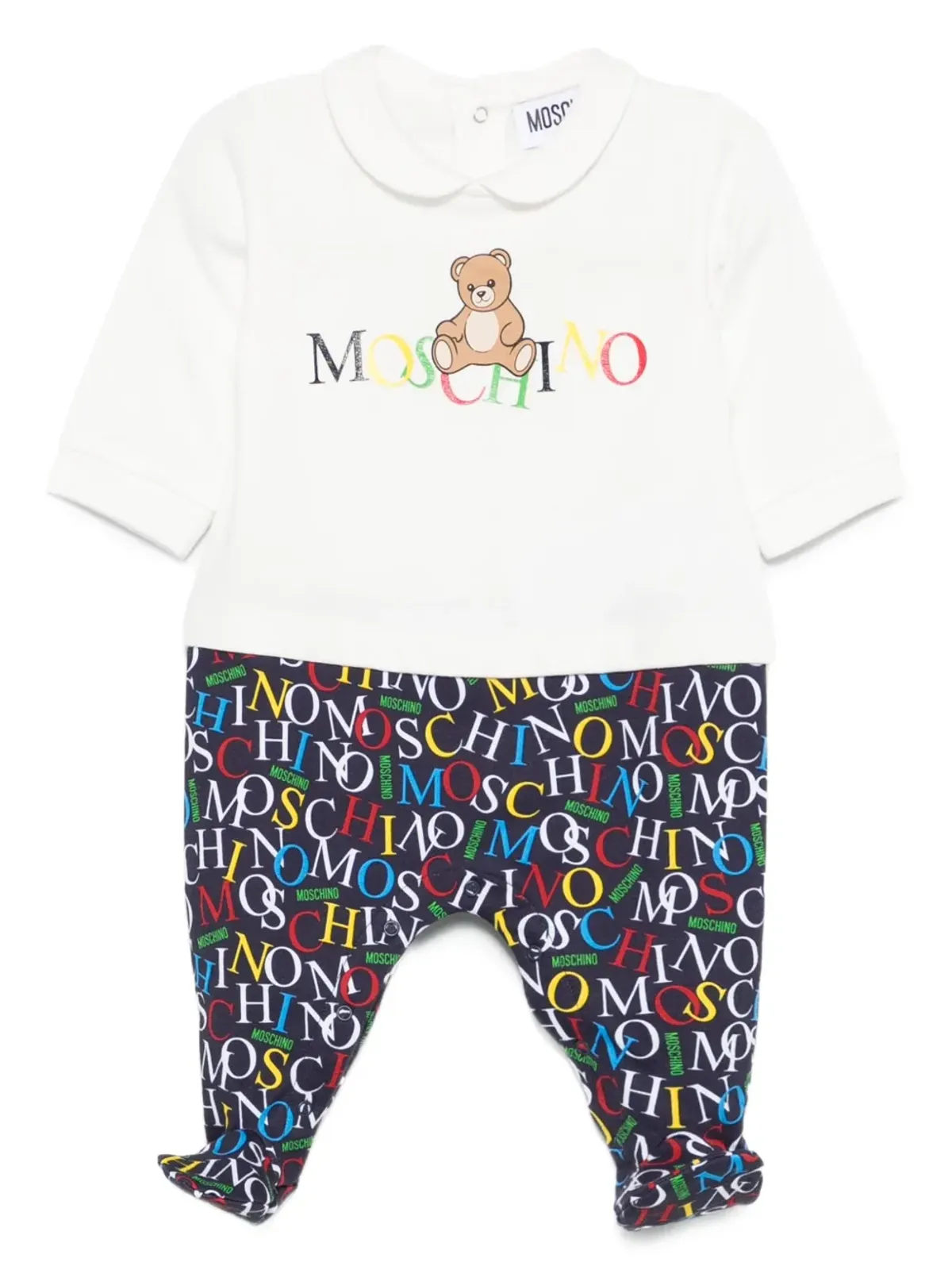 Moschino Kids テディーロゴプリント パジャマ - 画像1