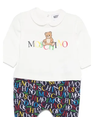 Moschino Kids テディーロゴプリント パジャマ - サムネイル3