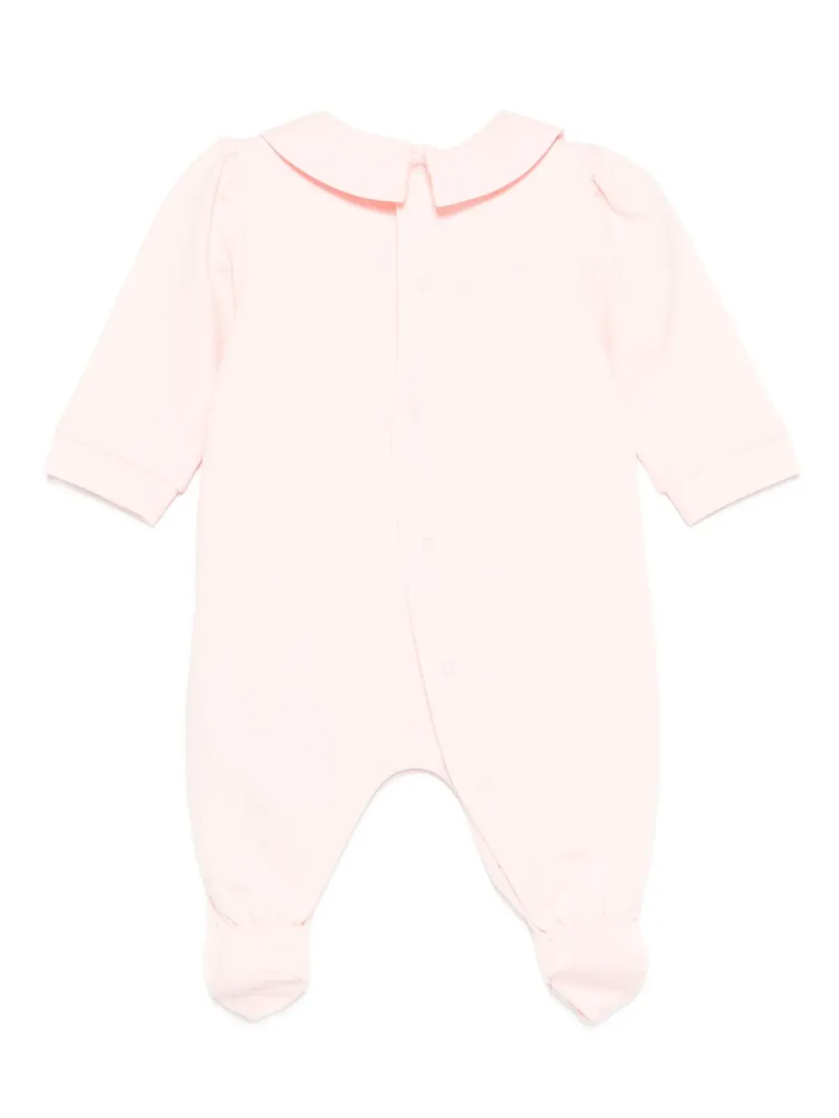 Moschino Kids テディプリント襟付きパジャマ - ピンク - 画像2