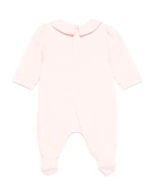 Moschino Kids テディプリント襟付きパジャマ - ピンク - サムネイル2
