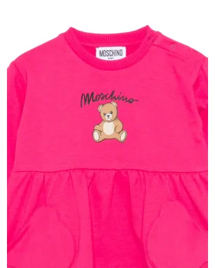 Moschino Kids ポケット付きテディドレス - サムネイル3