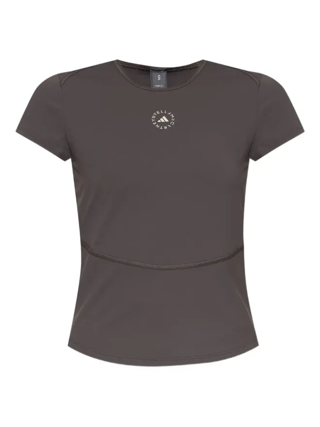 adidas by Stella McCartney adidas by Stella McCartney ロゴディテールTシャツの商品画像
