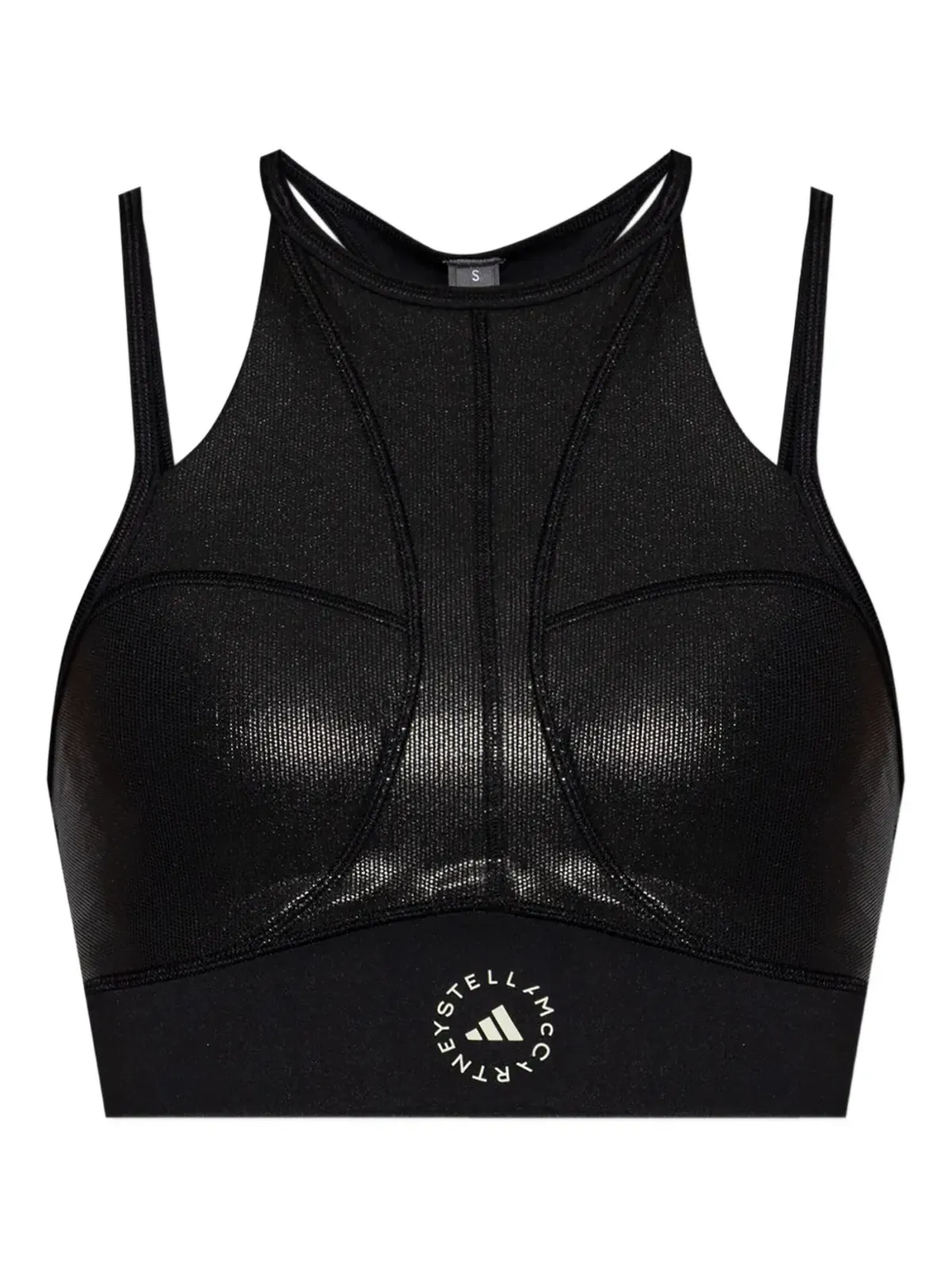 adidas by Stella McCartney パネルドスポーツブラ - 画像1