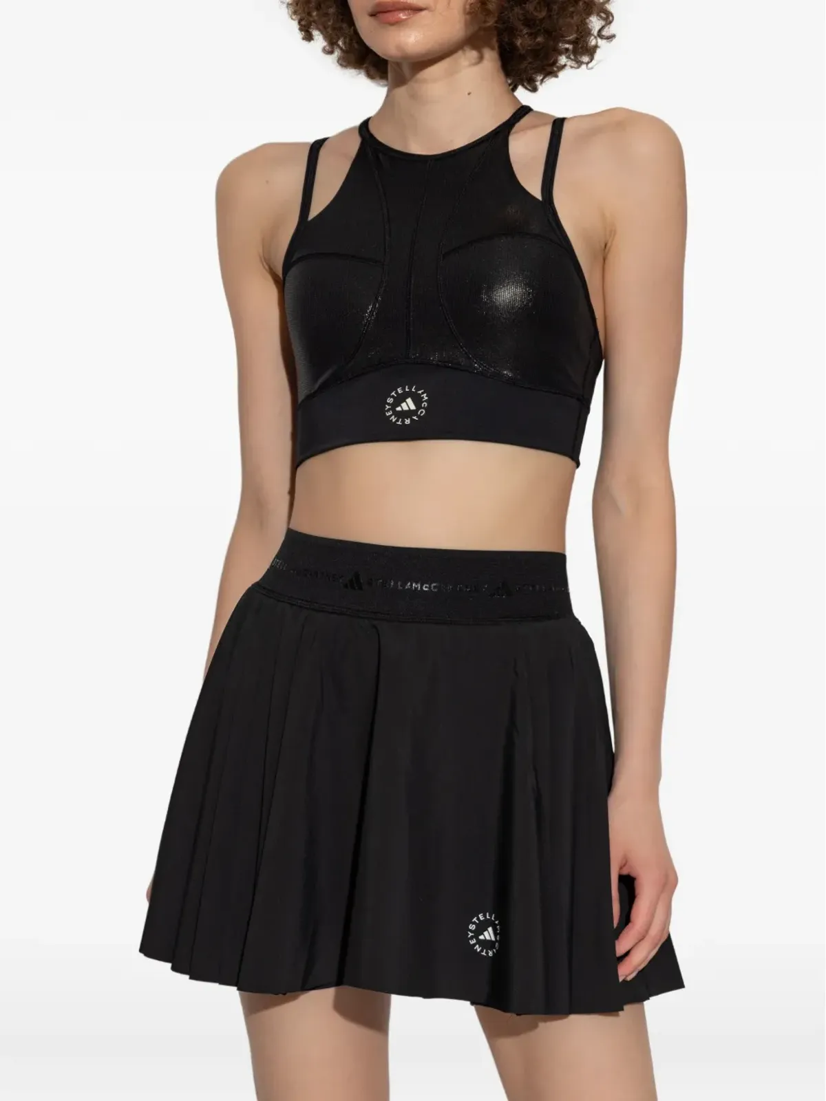 adidas by Stella McCartney パネルドスポーツブラ - 画像3