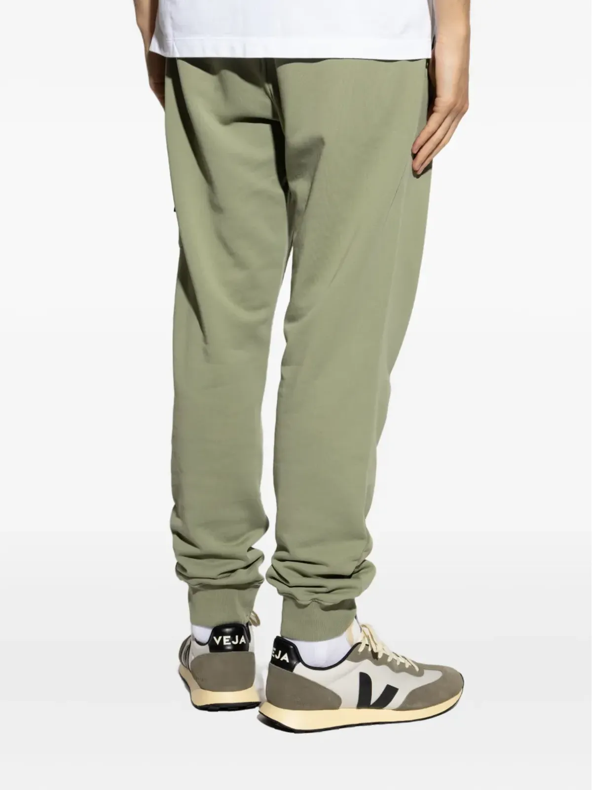 Stone Island パッチポケット付きコットン・トラックパンツ - 画像4