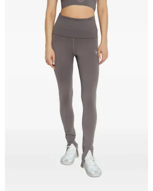 adidas by Stella McCartney ロゴプリント split-hem レギンス - サムネイル1