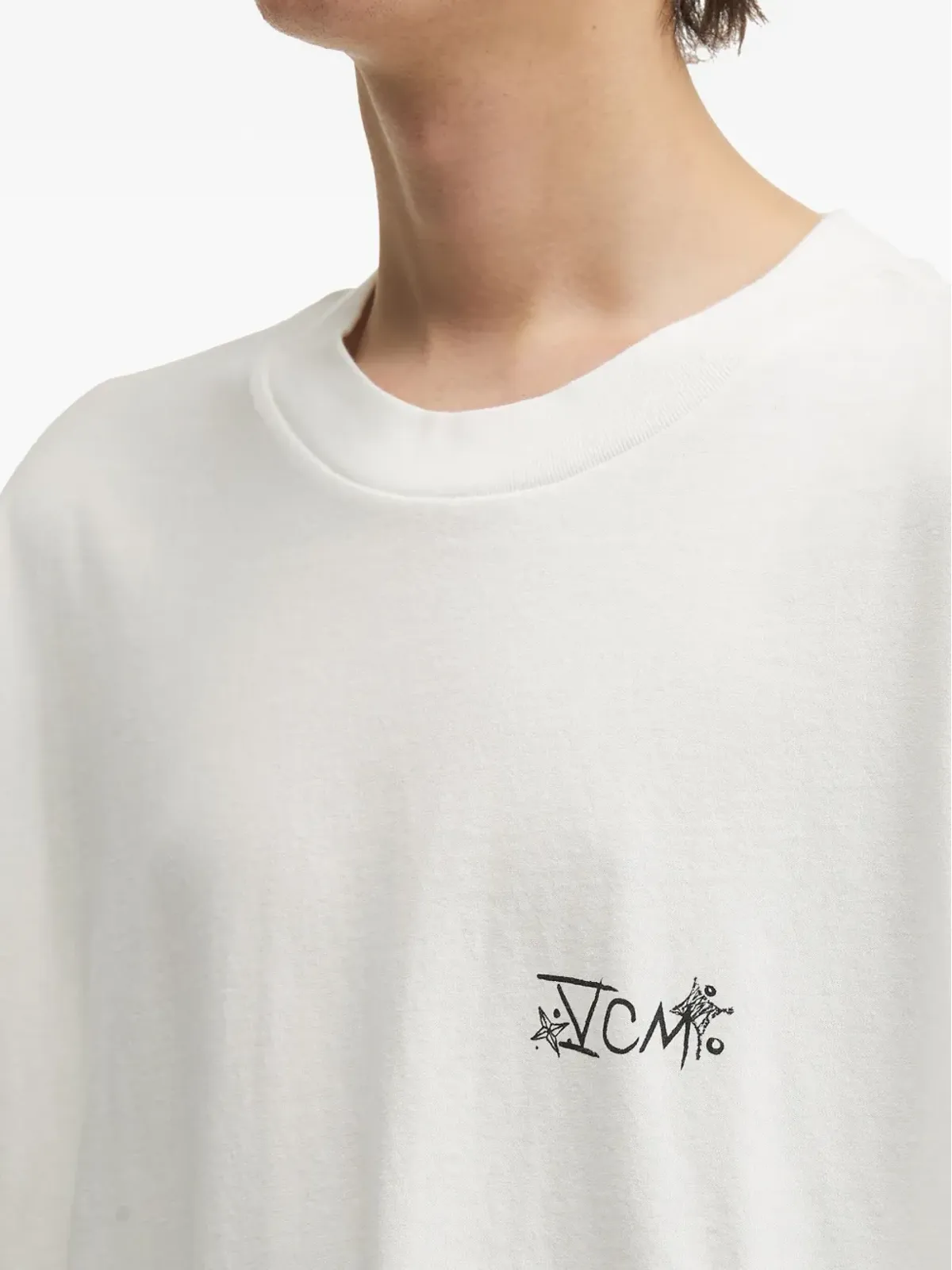 FIVE CM 長袖Tシャツ - White - 画像5