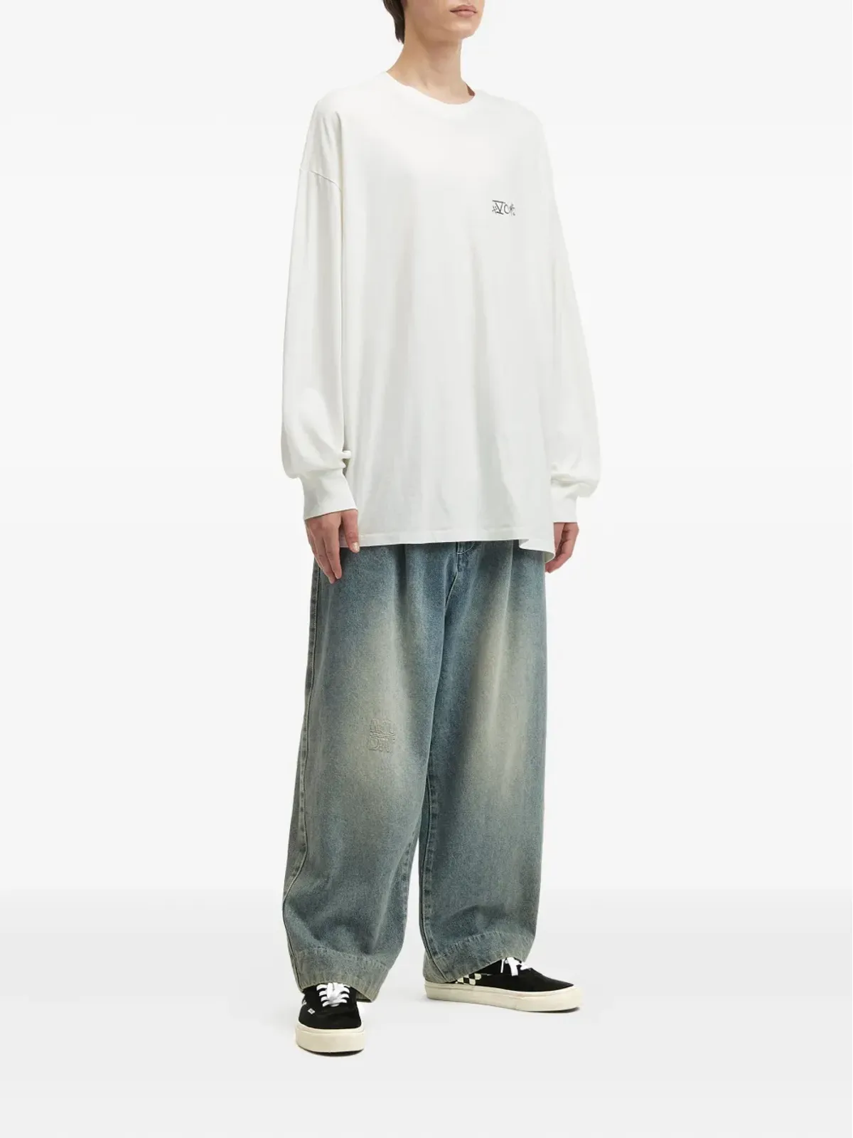 FIVE CM 長袖Tシャツ - White - 画像2
