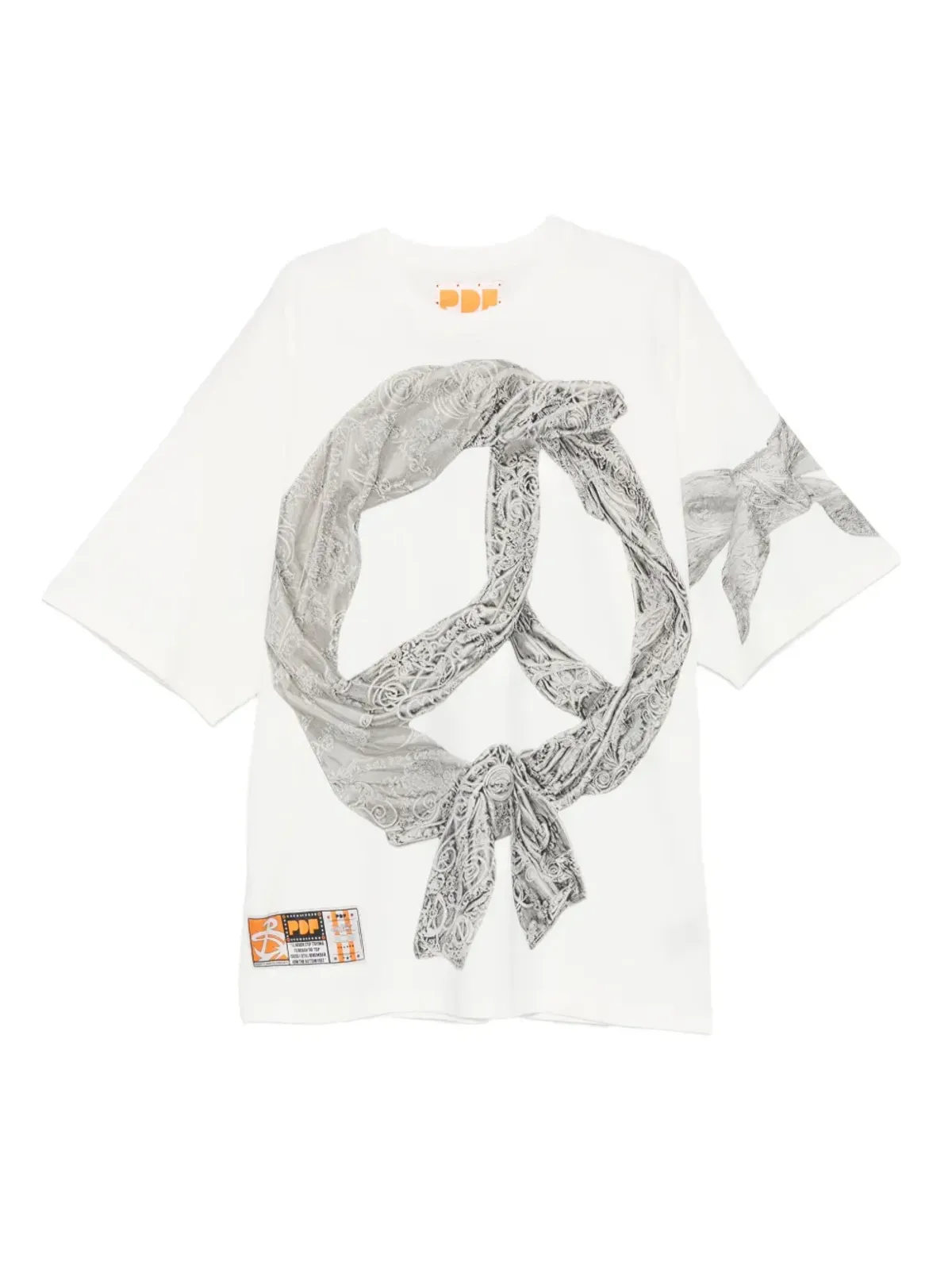 PDF ピースシンボル Tシャツ - 画像1