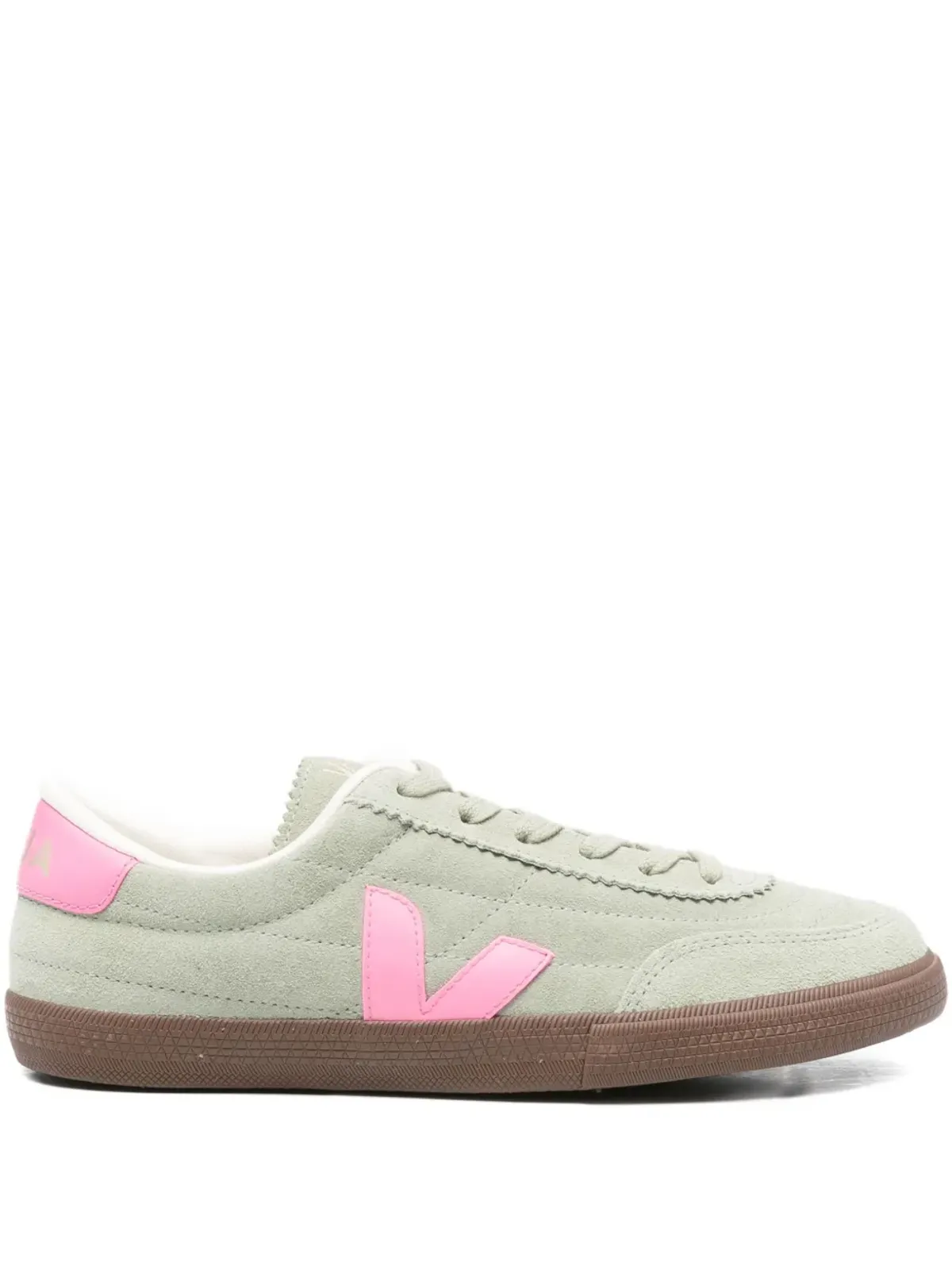 VEJA Panenka スエードスニーカー - グリーン - 画像1