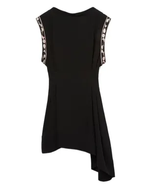 PUCCI アシンメトリックショートドレス ブラック - サムネイル5