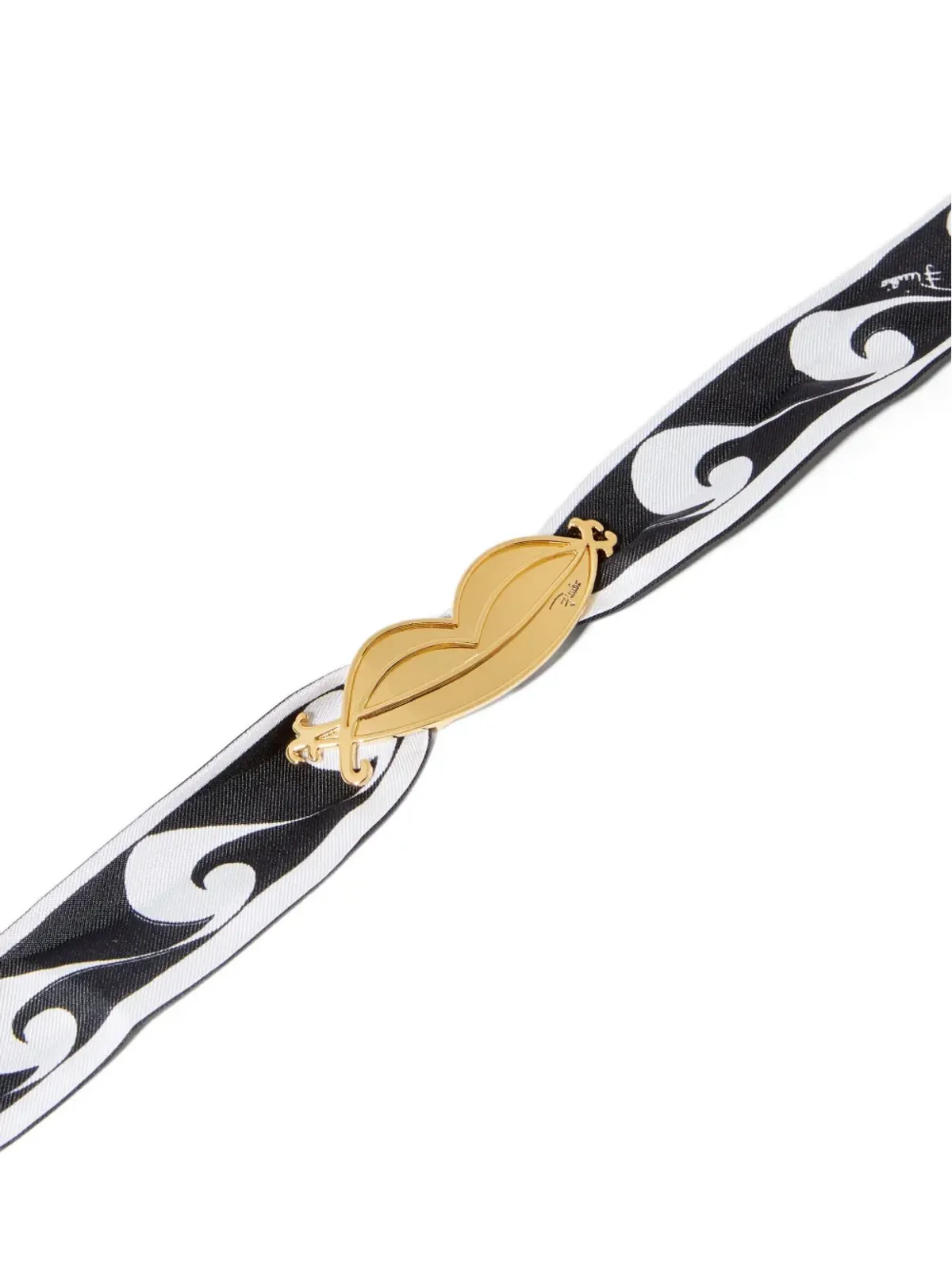 PUCCI スカーフ付きリップリング・チョーカー - 画像4