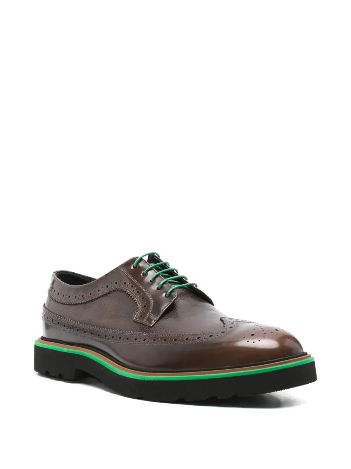 Paul Smith レザー ブローグ ダービーシューズ - 画像2