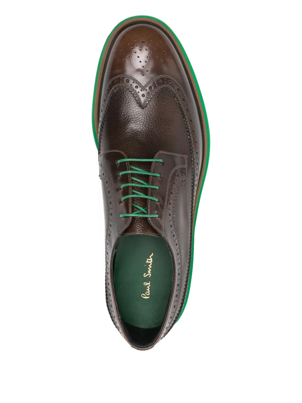 Paul Smith レザー ブローグ ダービーシューズ - 画像4