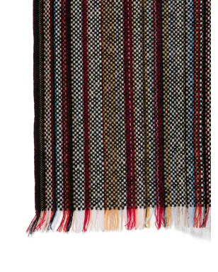 Paul Smith ストライプ柄フリンジスカーフ - サムネイル2