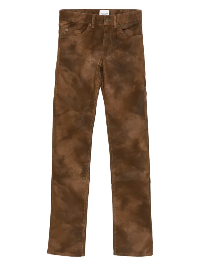 MARANT ÉTOILE MARANT ÉTOILE Kelsie レザー風パンツの商品画像