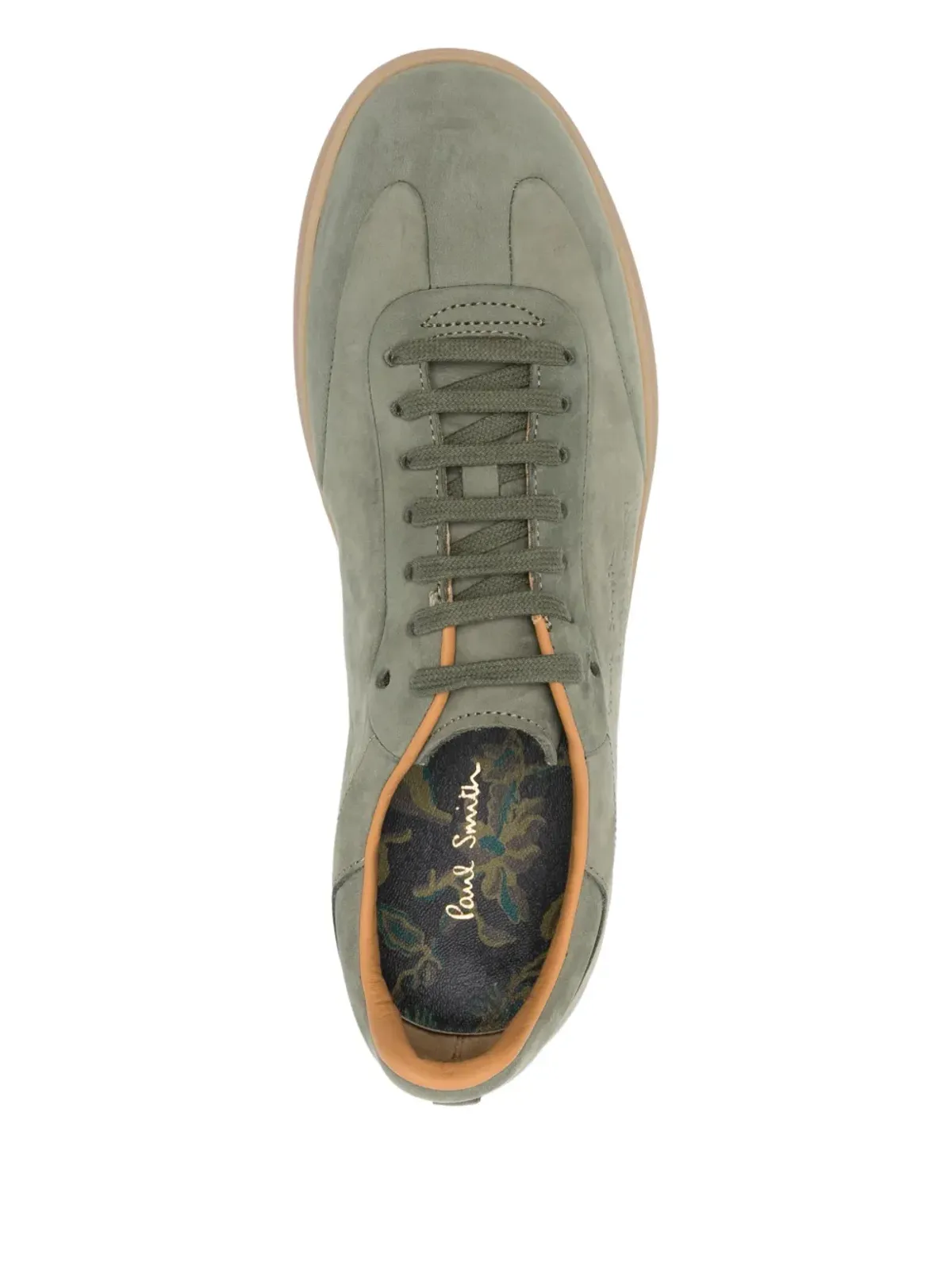 Paul Smith スエードスニーカー グリーン - 画像4