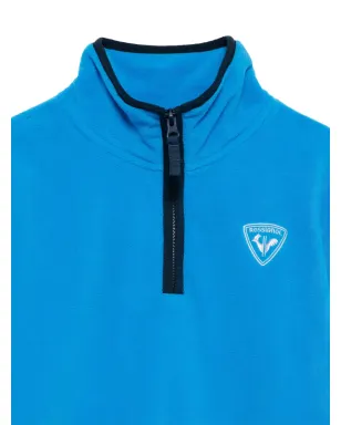 Rossignol Kids 半ジップ フリース スウェットシャツ - Blue - サムネイル3