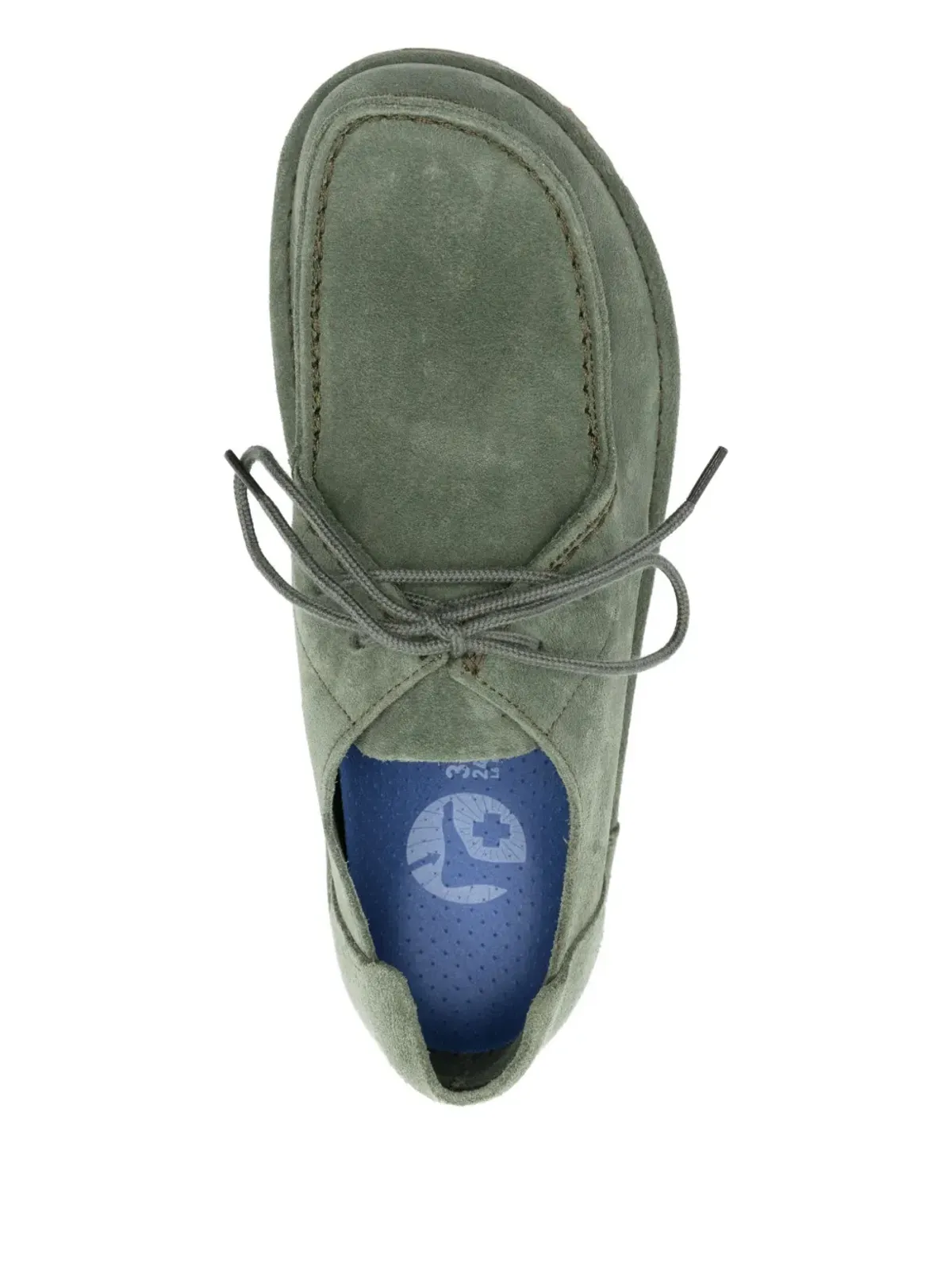 Birkenstock ウティ レースアップスエードシューズ - グリーン - 画像4